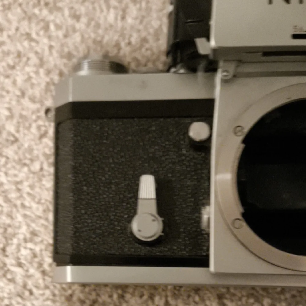 Nikon Classic F 35mm Silver and Black Camera Body